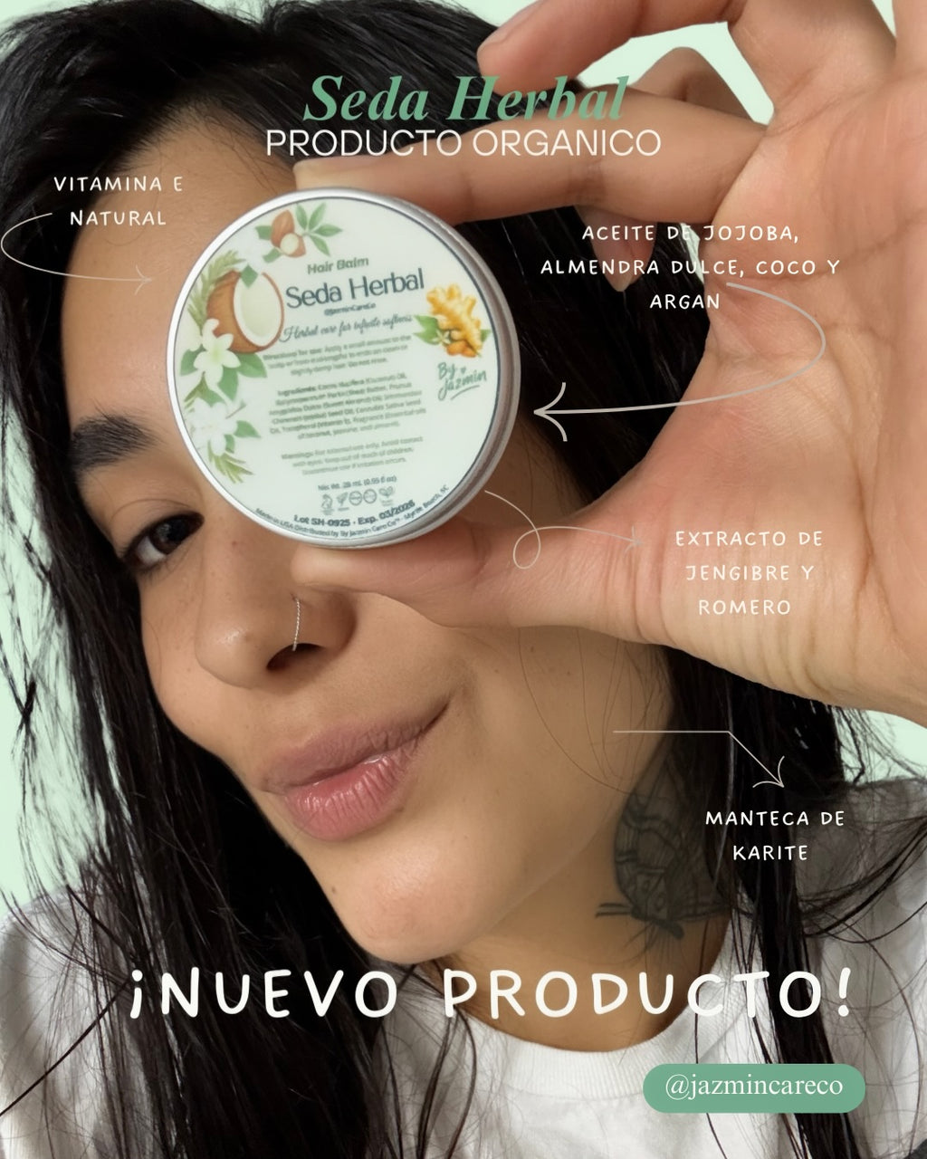 ✨Seda Herbal – Hair Balm (Bálsamo Capilar Botánico)