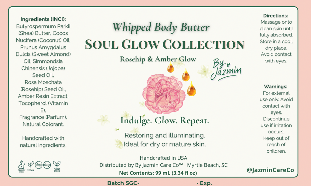 🌹Rosehip & Amber Glow🌟 - Body Butter