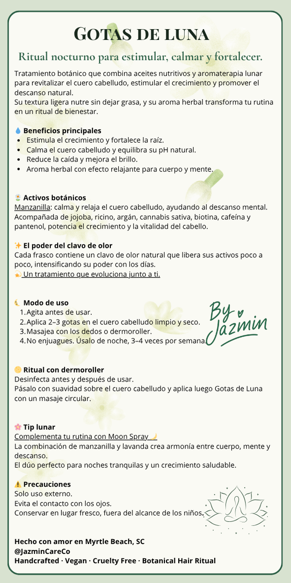 🌙GOTAS DE LUNA – HAIR GROWTH SERUM