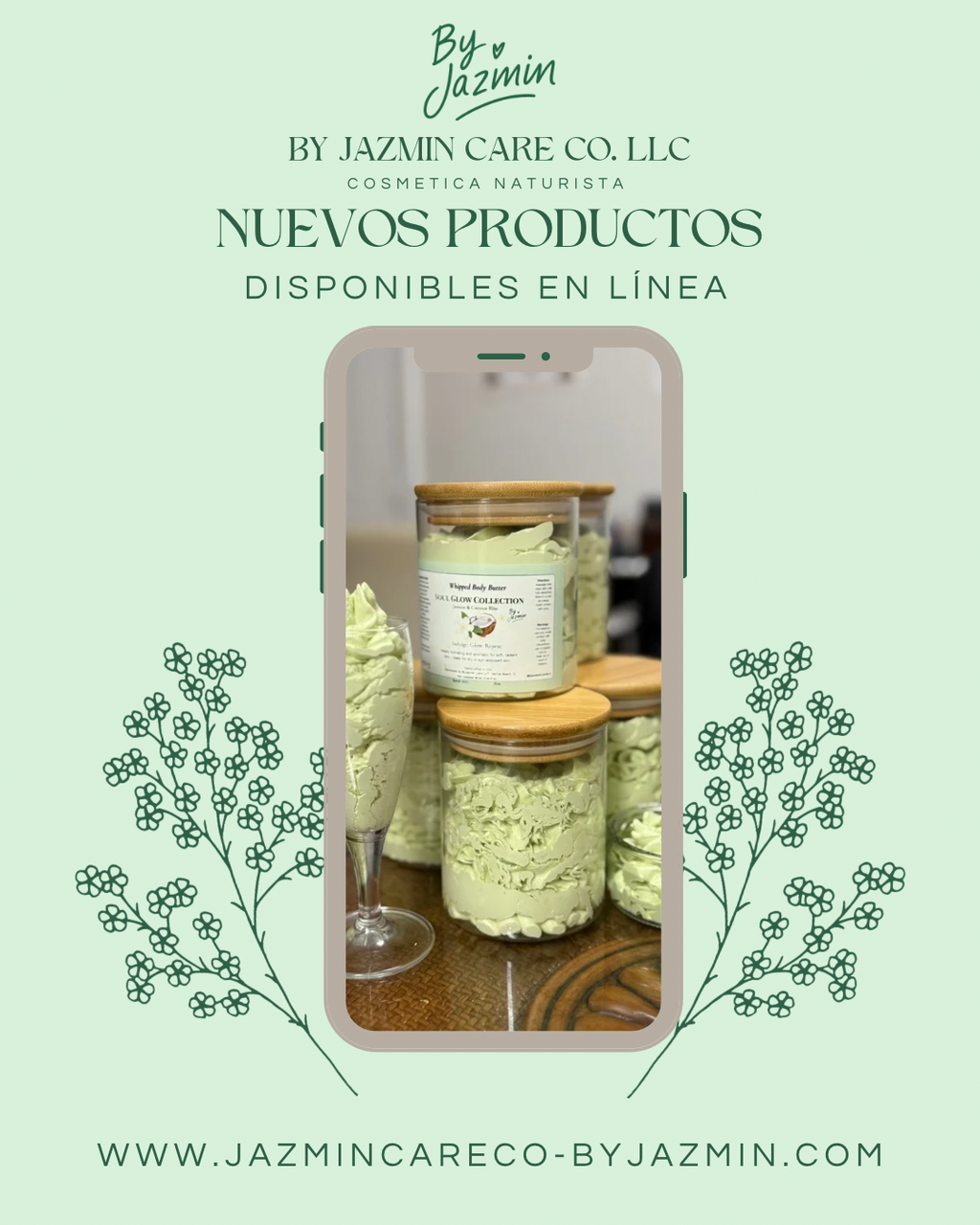 🥥Jasmine & Coconut Bliss✨ - Soul Glow Body Butter.