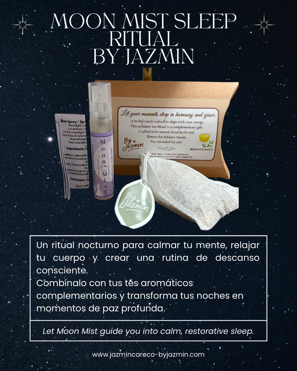 ☪️Moon Mist🌚 (Pillow & Pajama Spray) – Aromatherapy Sleep Pack