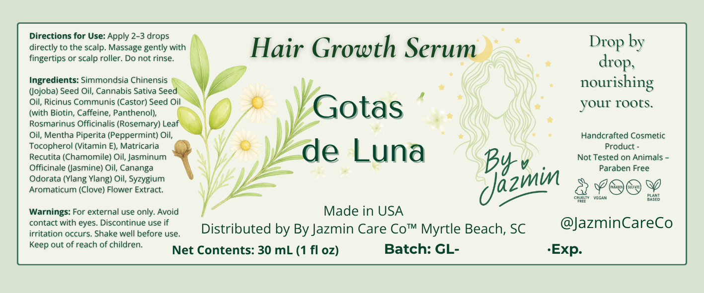 🌙GOTAS DE LUNA – HAIR GROWTH SERUM