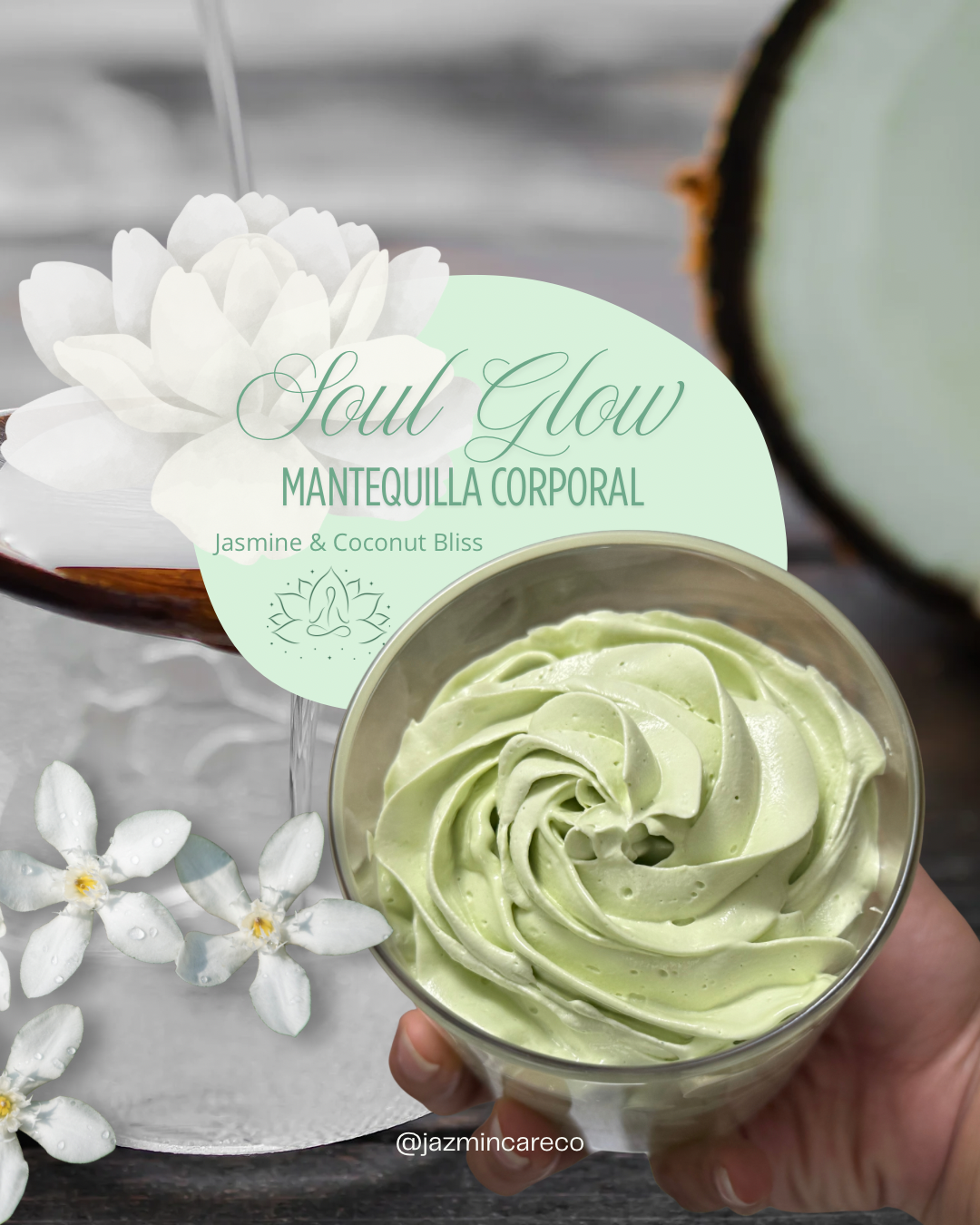 🥥Jasmine & Coconut Bliss✨ - Soul Glow Body Butter.