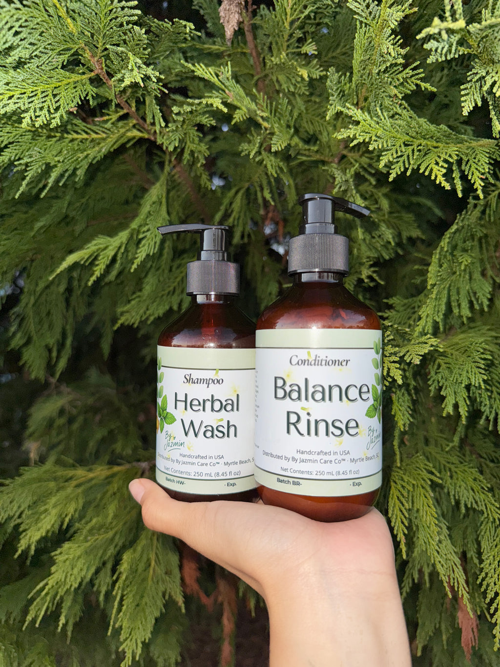 🌿 Herbal Growth Ritual – Complete 5-Step Kit🪴