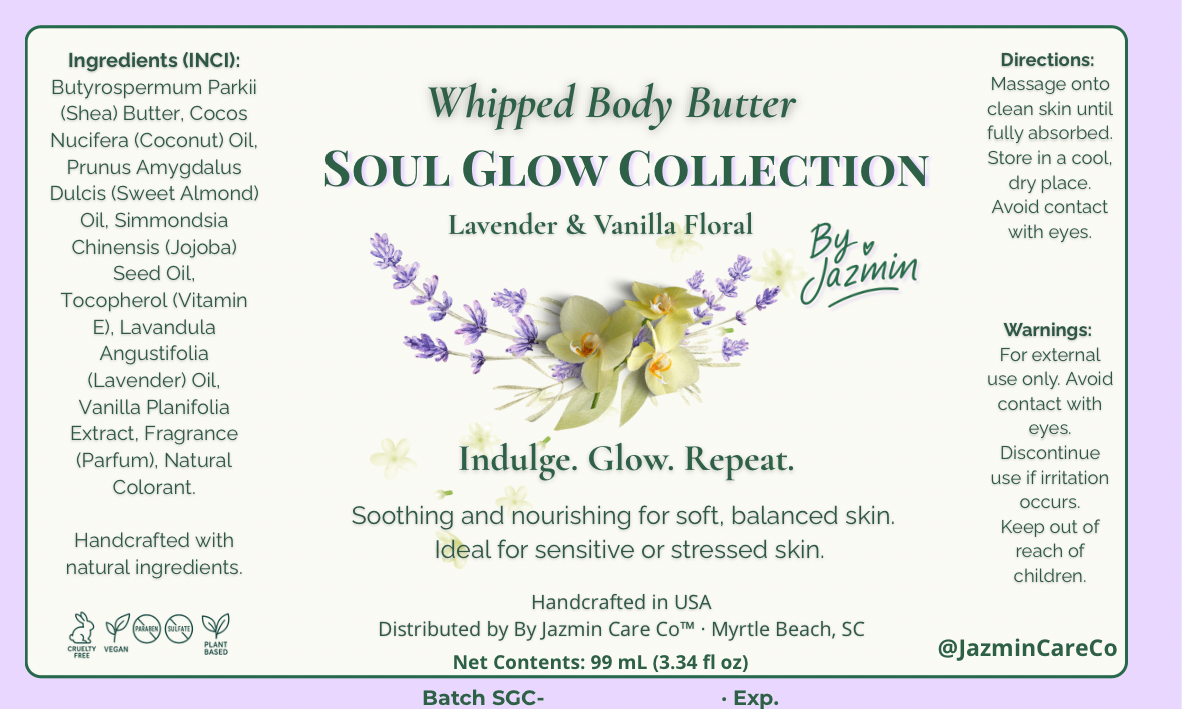 🪻Lavender & Vanilla Floral🍦- Body Butter
