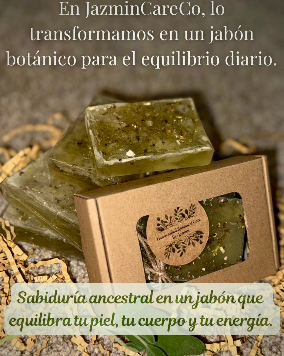 Jabón artesanal de Salvia