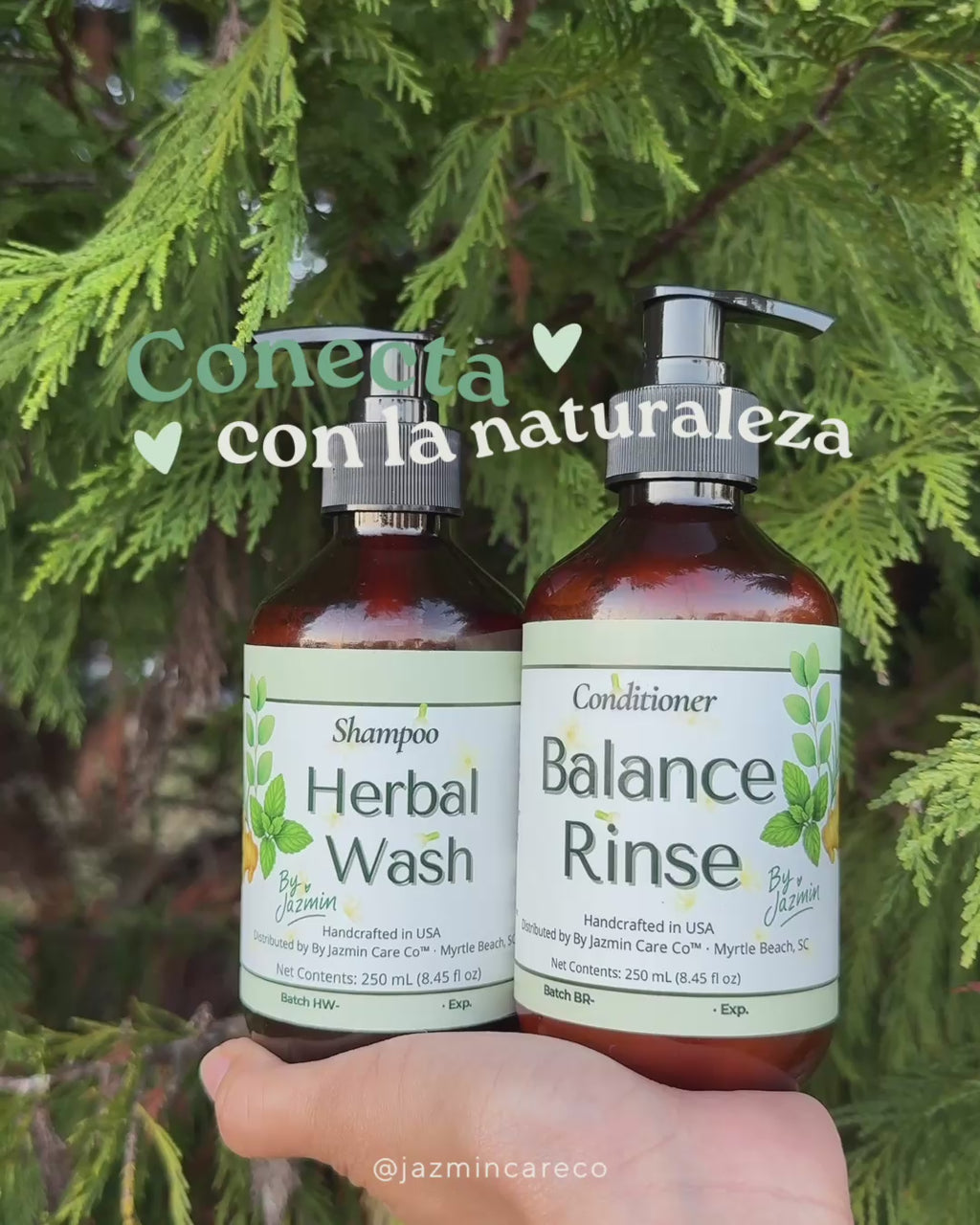 🌿 Herbal Growth Ritual – Complete 5-Step Kit🪴